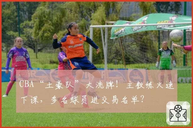 CBA“土豪队”大洗牌！主教练火速下课，多名球员进交易名单？